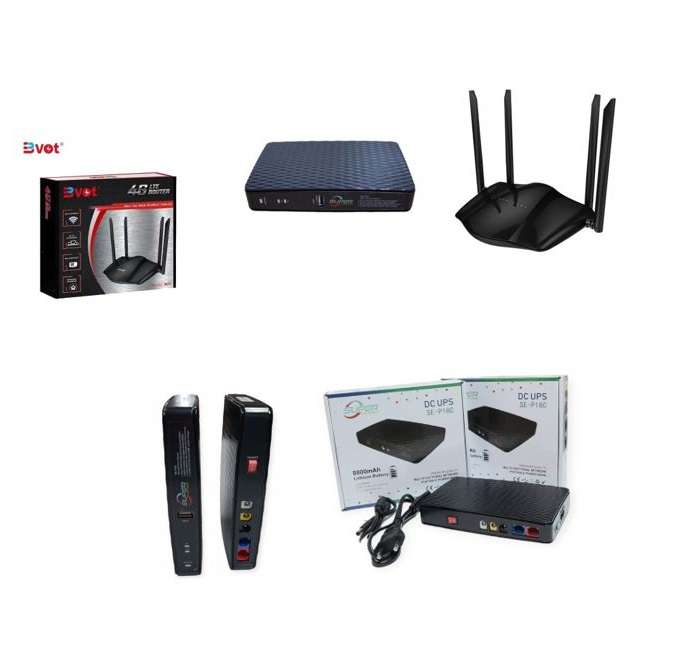 Bvot B27 Wireless  Wifi Router 4G lite +SE-P18C  8800mah Mini UPS