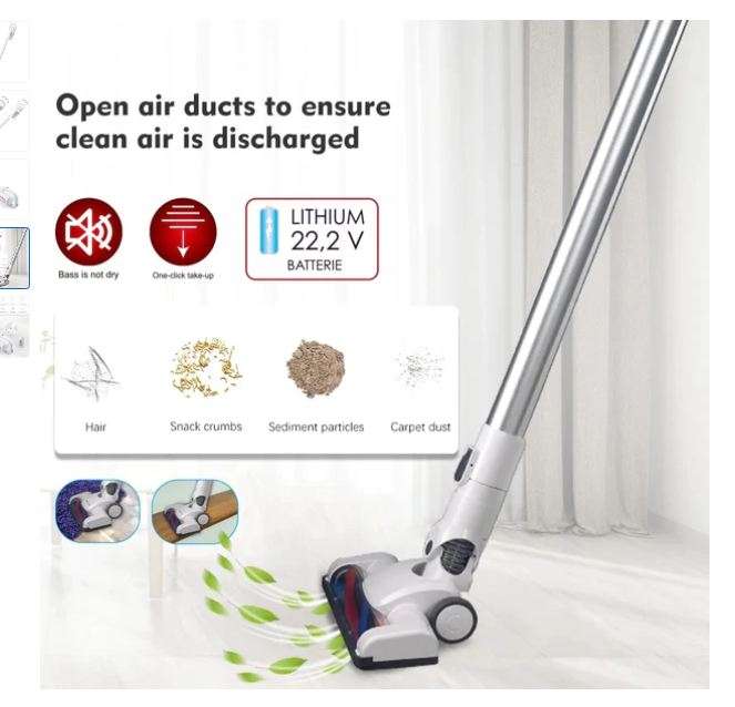 RAF R.8669 Wireless Vacuum Cleaner 2 In 1