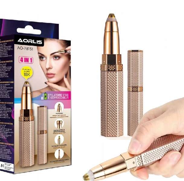 Aorlis AO-78151 Facial Hair Remover 4 In 1