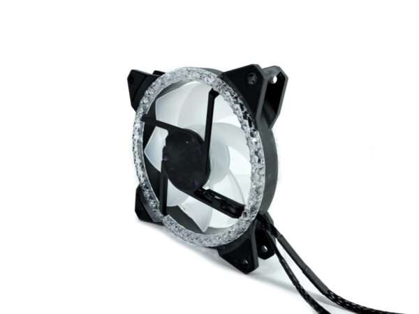 XF0458 12V RGB Computer Host Luminous Fan Ice Drill
