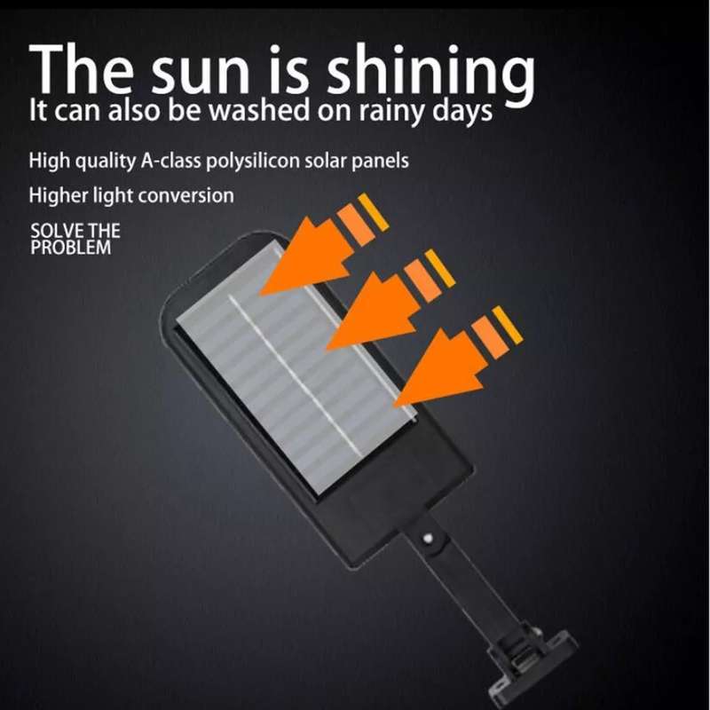 FA-SL-2COB Solar Powered Sensor Street Lamp
