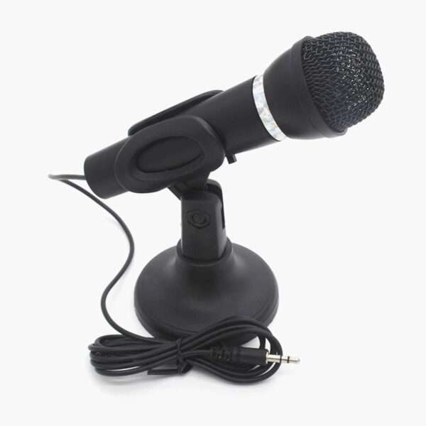 YW-30 3.5mm Plug Condenser Microphone Home Stereo Recording Microphone Interview Mic