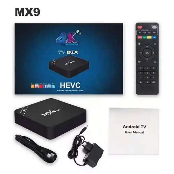 MX9 Andorid 13.1 4K TV Box 4GB + 64GB