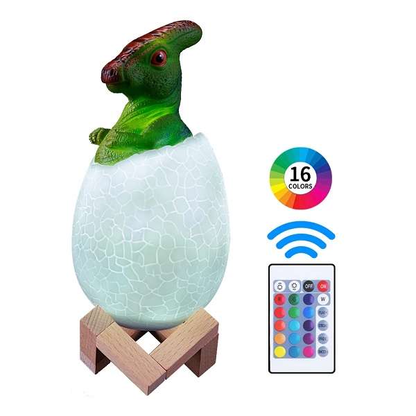 1831515 Rechargeable Colour Changing 3D Dinosaur LED Light