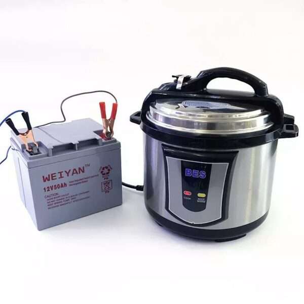 5Ltr 12V Multifunction Powered By Battery Electric Pressure Cooker