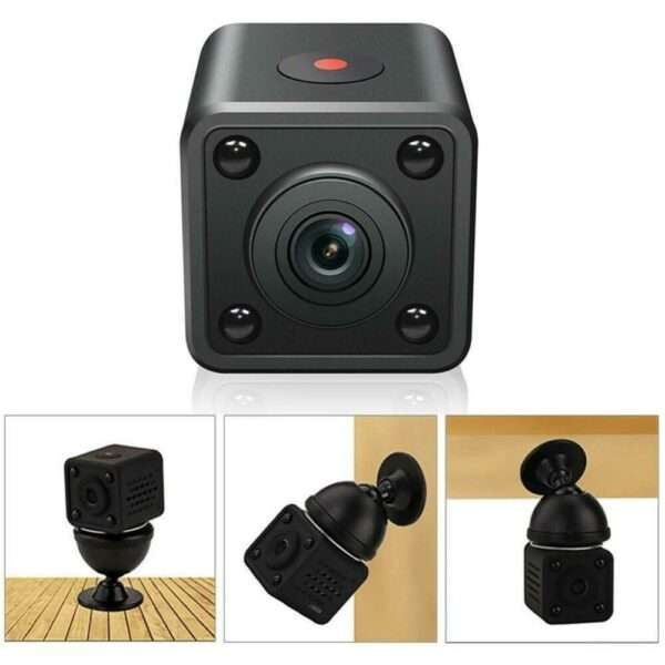 Mini WiFi Camera HD 1080P Video Audio Recorder with IR Night Vision Motion Detection Small Wireless