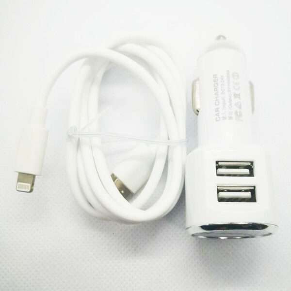 S309 Super E 18W Lightning Dual Port USB Car Charger