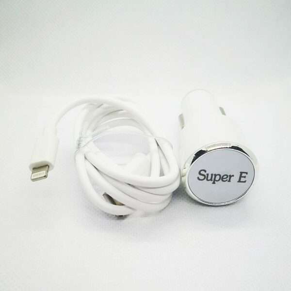 S309 Super E 18W Lightning Dual Port USB Car Charger