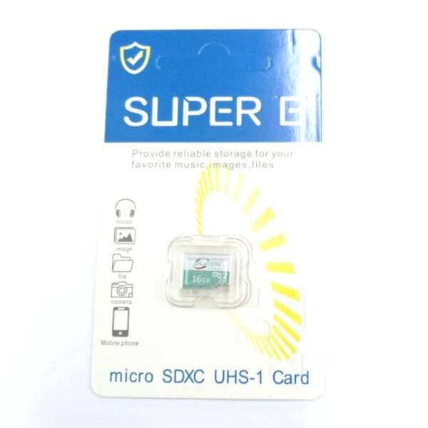 Super E 16GB Micro SD Card Memory card