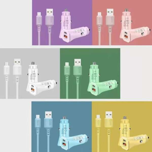 Keke-903 Dual Port 18W Quick 3.0 Car Charger