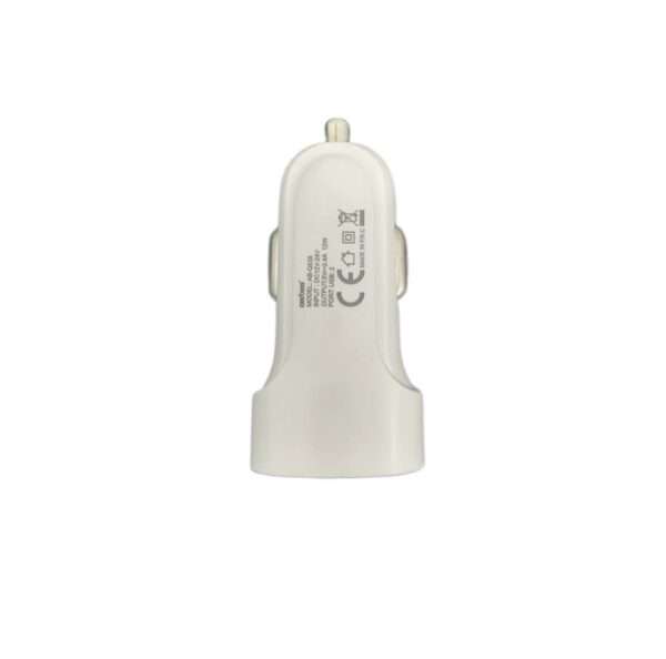 Aerbes AB-Q538M Car Charger With 2 USB Port And 1M Lightning Cable 2.4V 12W
