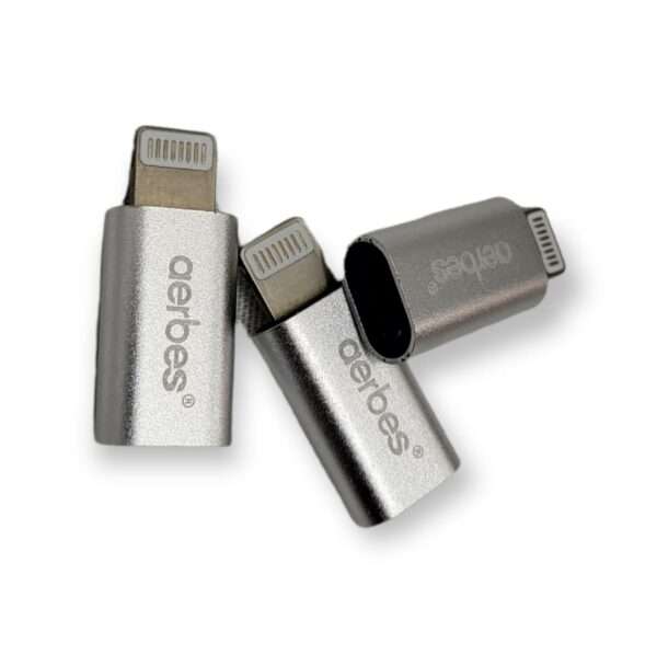 Aerbes AB-S754 Micro USB Female To Lighting Male OTG