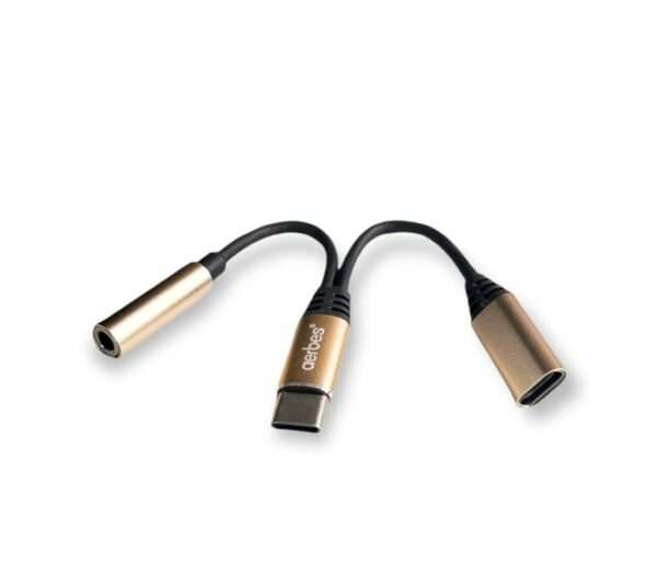 AB-S658 Type C To Type C And 3.5mm Adapter Cable