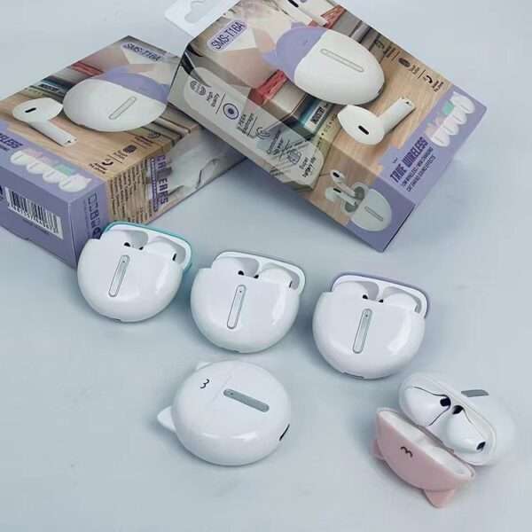 SMS-T16A Cute Cat Ears Wireless Earbuds