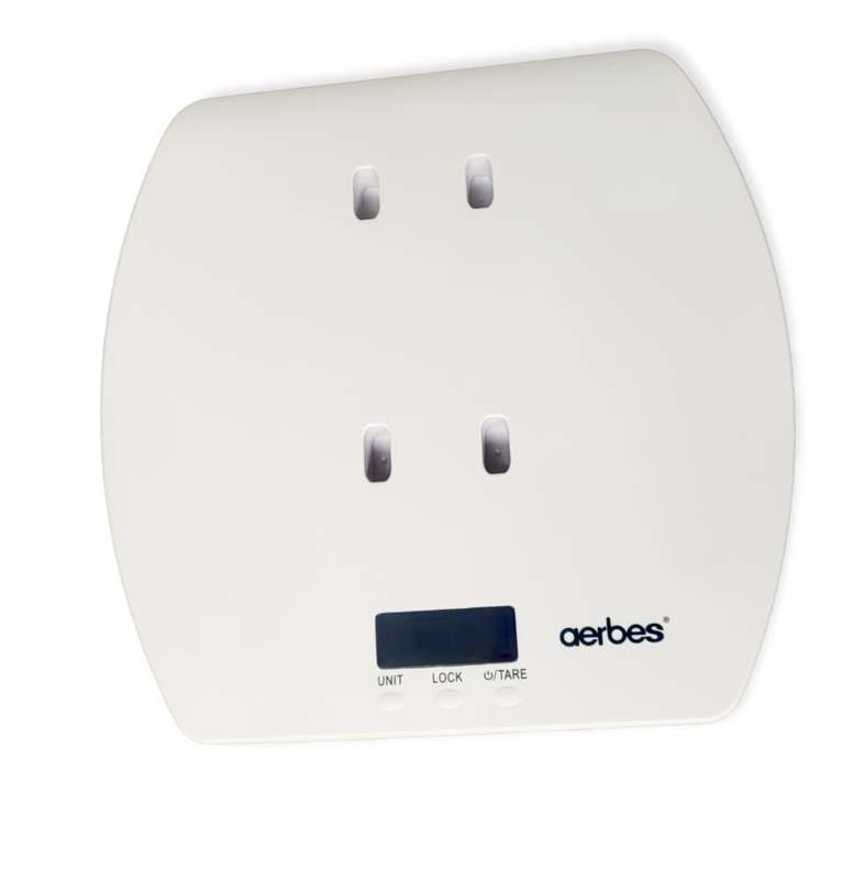 Aerbes AB-J398 Baby Weight Scale With Height Measurement,Anti Roll Over Design