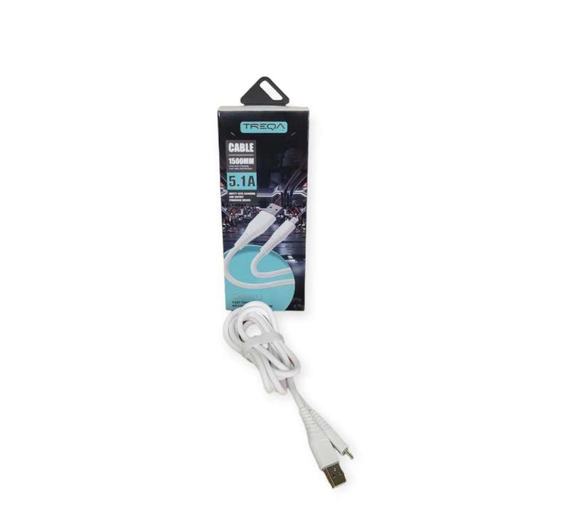 Treqa CA-8713 Type C USB Cable 5.1A  1.5M