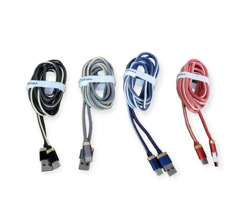Treqa CA-8283 Type C USB Cable 3.1A 2M