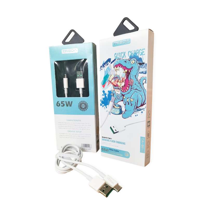 Treqa CA-8613 Type C USB Cable 65W