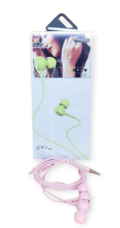 Treqa EP-718 Wired Earphones 3.5mm