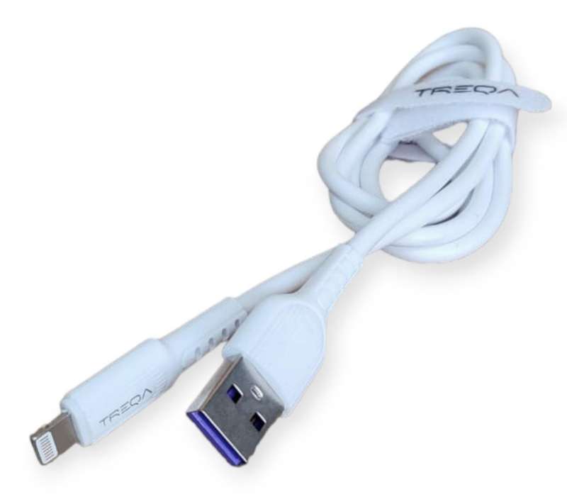 Treqa CA-8352 Lightning USB Cable For IOS 3.1A 1M