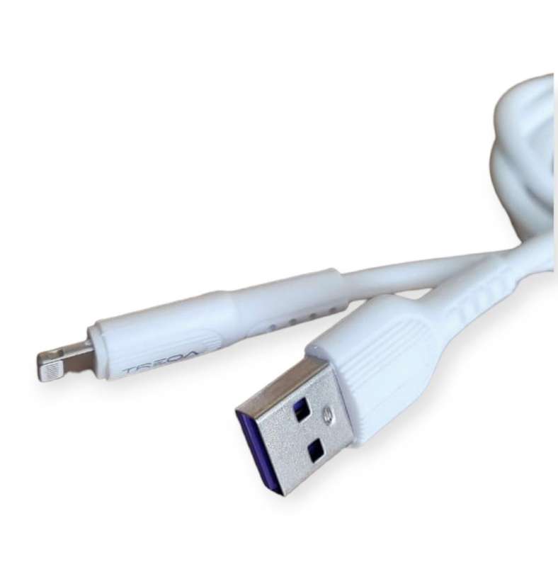 Treqa CA-8352 Lightning USB Cable For IOS 3.1A 1M