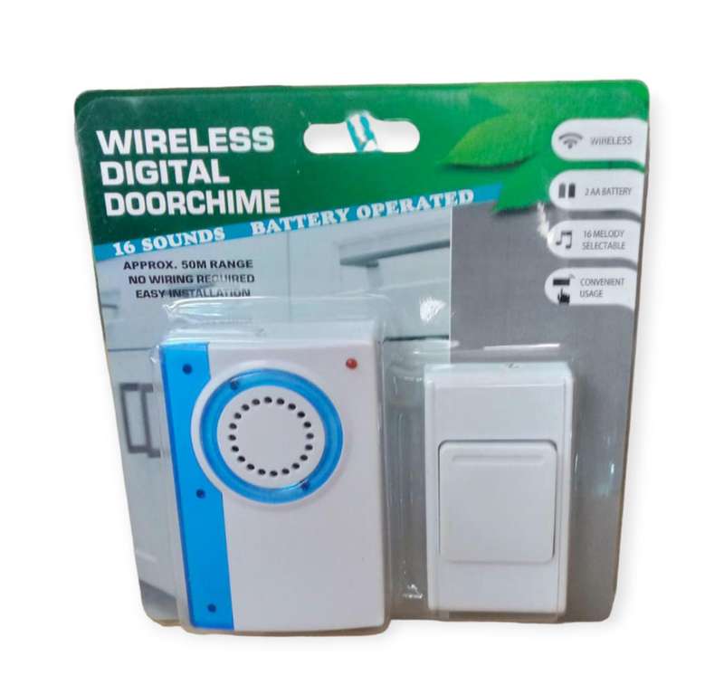 XF0801-B Wireless Digital Door Chime Alarm