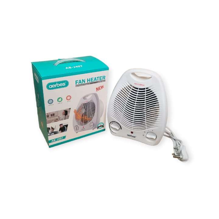 Aerbes AB-J407 3 Speed Cooling And Heating Fan Cool,Warm And Hot Air