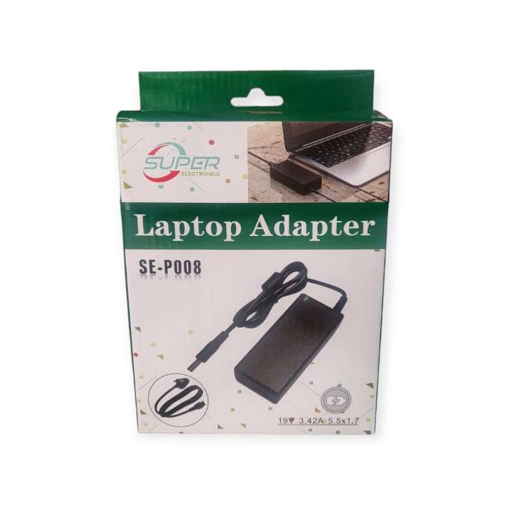 SE-P008 Replacement Laptop Charger For Acer Aspire 19V 3.42A Pin Size 5.5×1.7mm
