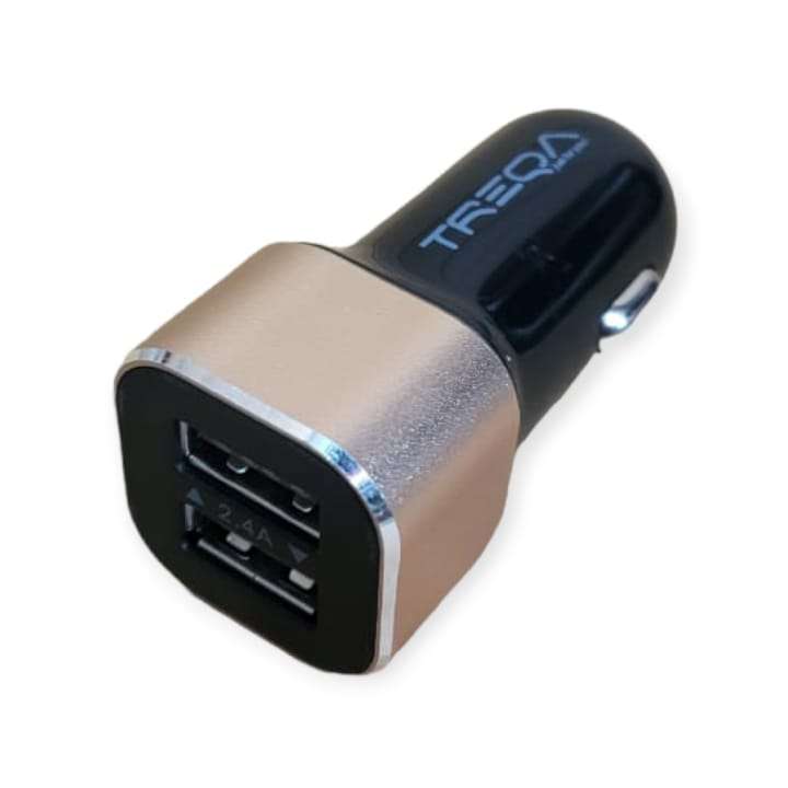 Treqa CC-315  Auto-ID 2.4A Dual USB Car Charger