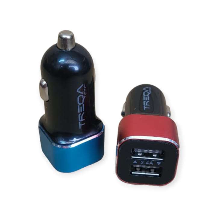 Treqa CC-315  Auto-ID 2.4A Dual USB Car Charger