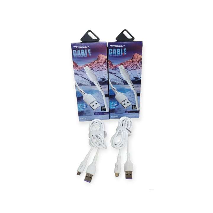 Treqa CA-8351 Micro 3.1A USB Cable