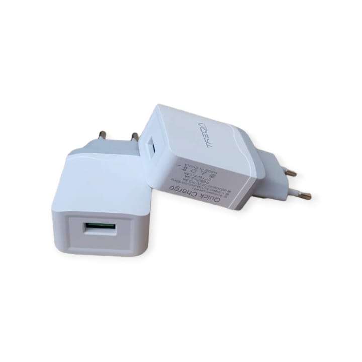 Treqa CH-611 Single USB Wall Charger 18W