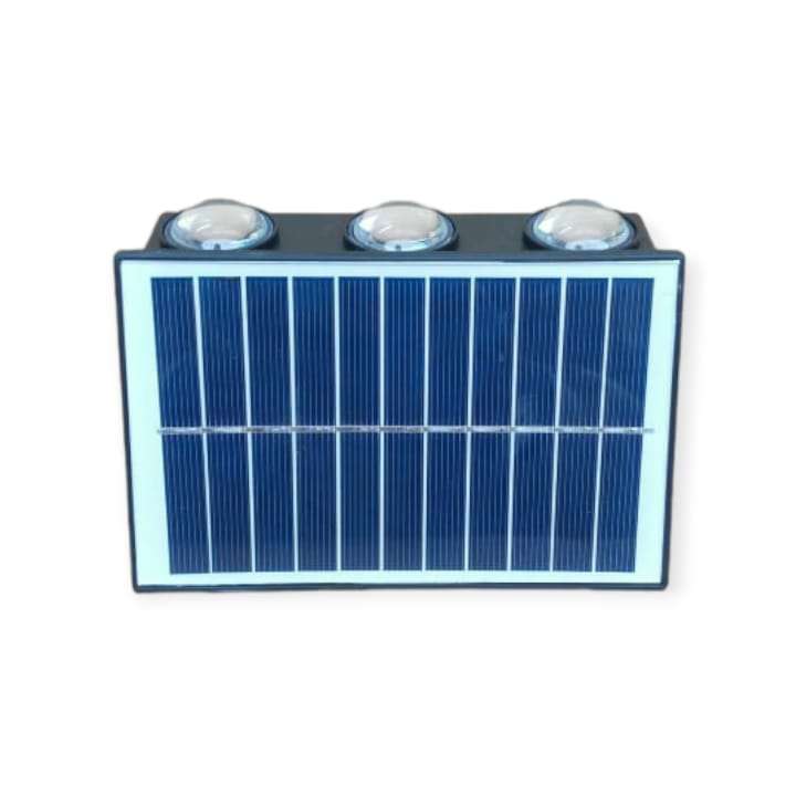 FA-K03C Triple Light Source Solar Powered Sensor Wall Light RGB With 2 Lighting Modes