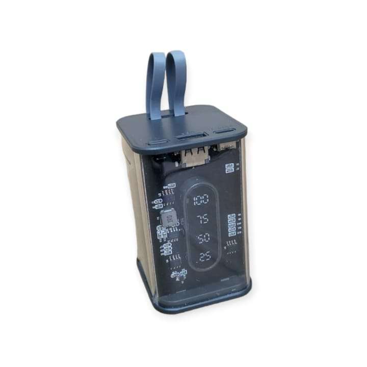 Y195 Cyberpunk Style 20000mah Transparent Power Bank