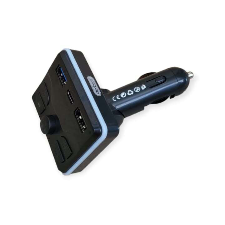 Aerbes AB-CZ02 Wireless RGB Car MP3 Player FM Transmitter With Remote Control