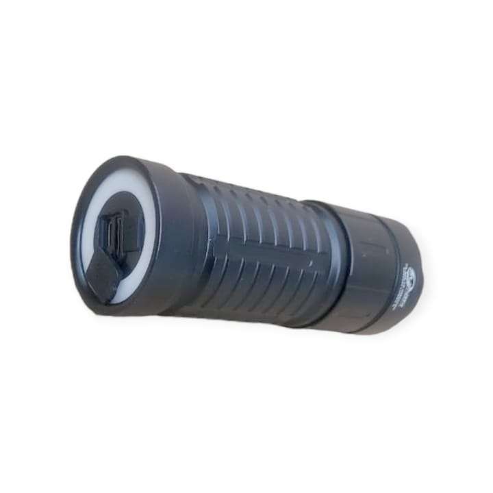 Feimao FA-906-TG USB Rechargeable Aluminium Alloy White Flashlight
