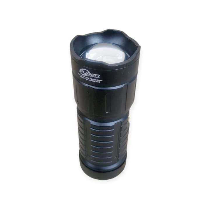 Feimao FA-906-TG USB Rechargeable Aluminium Alloy White Flashlight