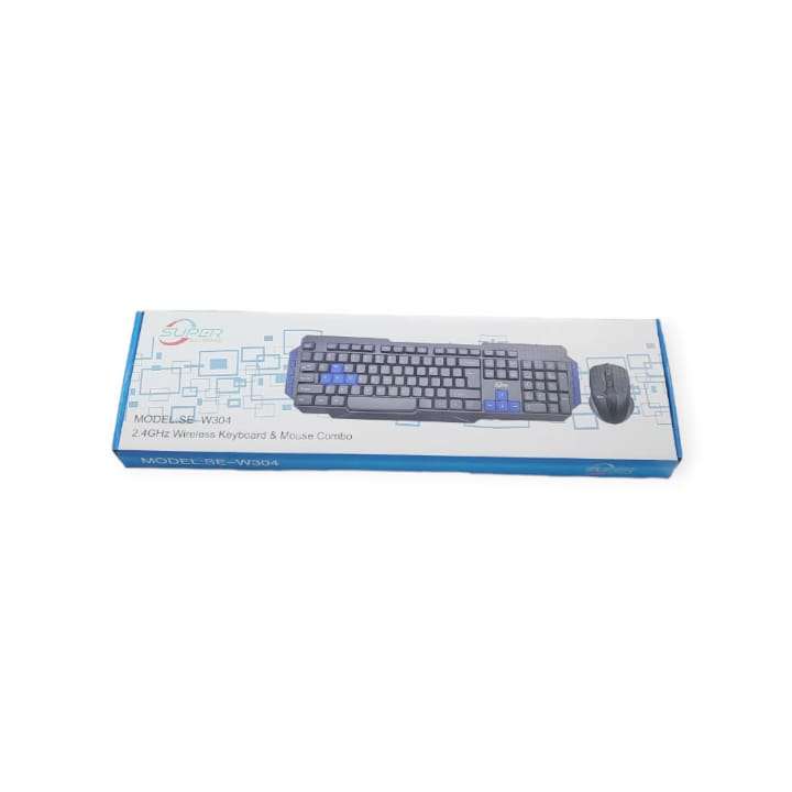 SE-W304 2.4ghz Wireless Keyboard & Mouse Combo
