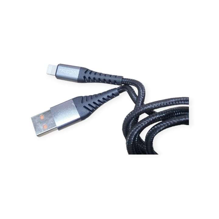 Treqa CA-8302 Lightning Pin USB Data Sync And Fast Charging Cable For IOS