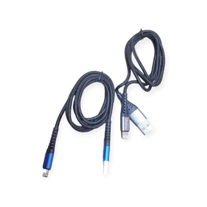 Treqa CA-8302 Lightning Pin USB Data Sync And Fast Charging Cable For IOS