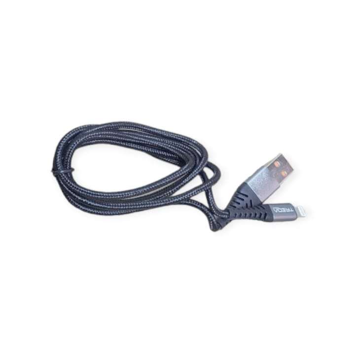 Treqa CA-8302 Lightning Pin USB Data Sync And Fast Charging Cable For IOS