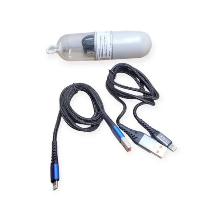 Treqa CA-8302 Lightning Pin USB Data Sync And Fast Charging Cable For IOS