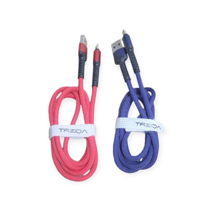 Treqa CA-8552 Lightning USB Cable For IOS 3.1A 1M