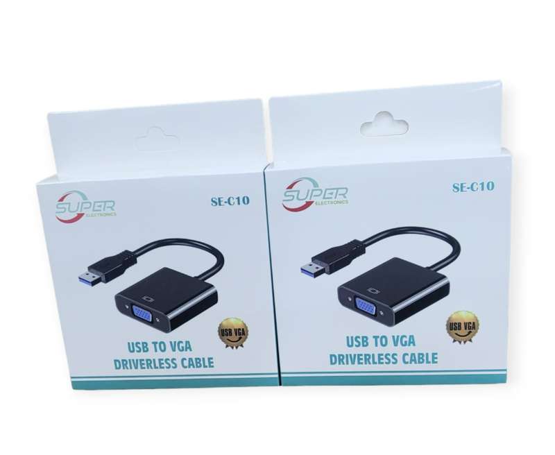 SE-L220 USB To VGA Adapter Cable