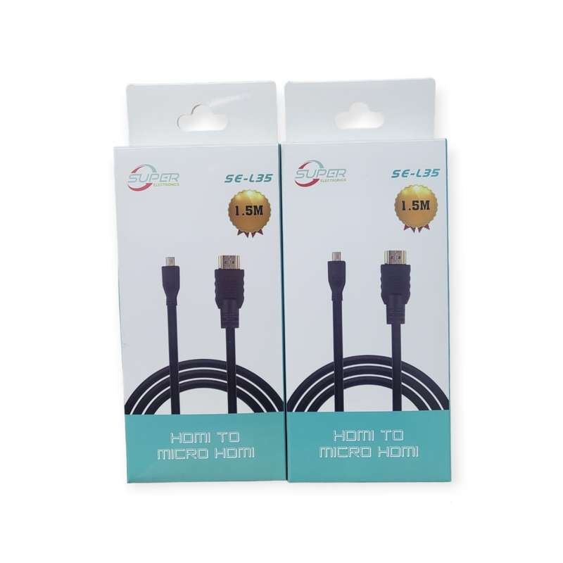 SE-L35 HDMI To Micro HDMI Cable 1.5M