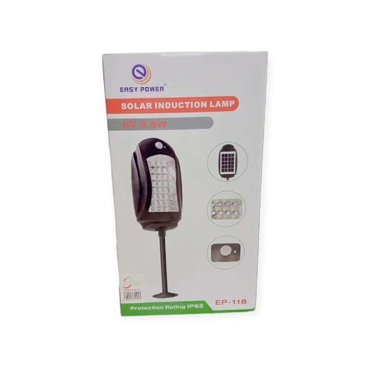 FA-EP-118 Solar Powered Human Induction Street Light With Remote Control And Pole 16W