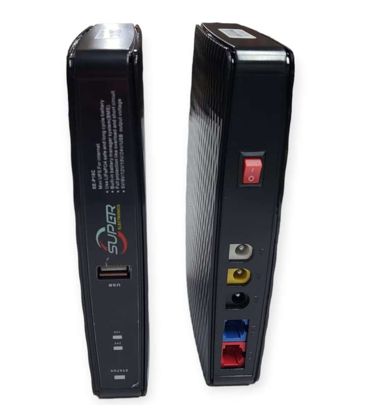 SE-P18C Mini DC UPS For Routers And Small Electronics  8800mah
