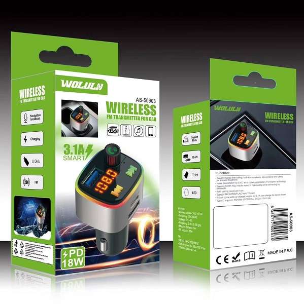Wolulu AS-50903 Car FM Modulator