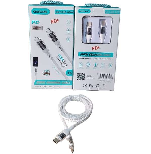 Aerbes AB-SJ38-60W Type C Cable 60W 3A