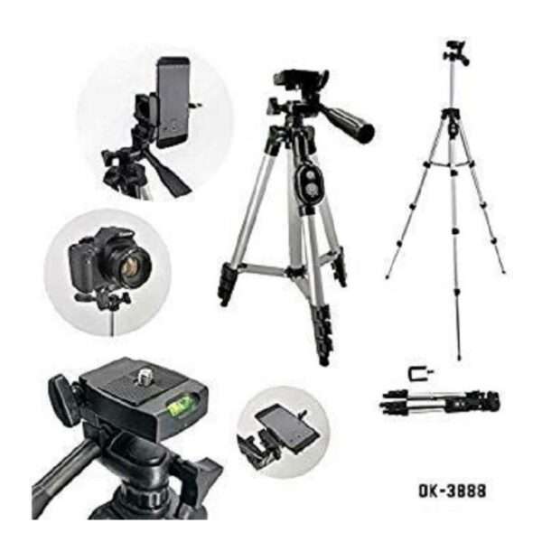 XF0960 Portable And Foldable Camera Mobile Tripod With Bluetooth Remote DK3888